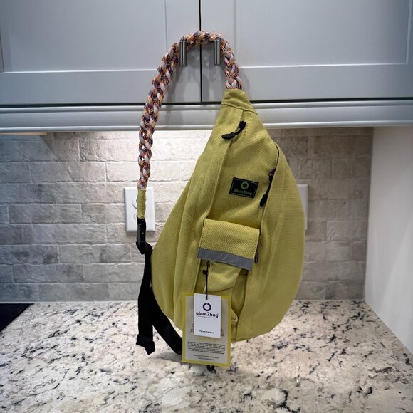 Yellow Women Backpack by unbun2bag - Picture 1 of 5